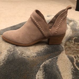 Never worn brown booties